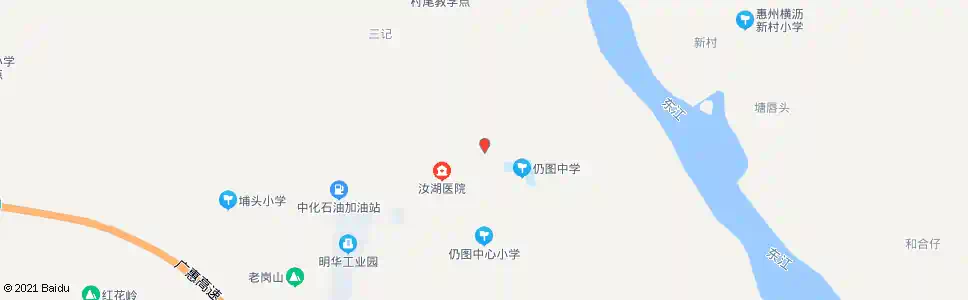 惠州仍图_公交站地图_惠州公交_妙搜公交查询2025