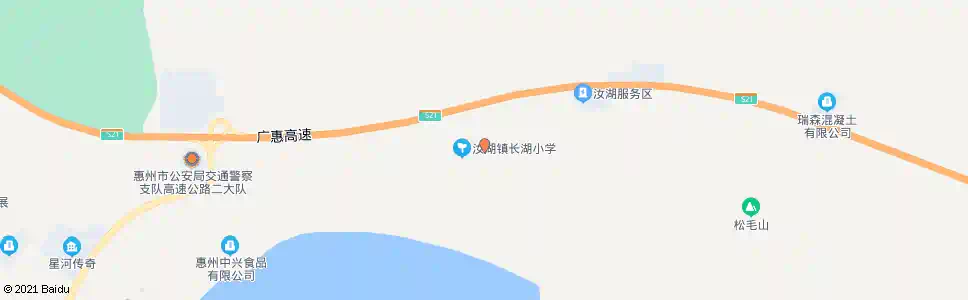 惠州长湖教学点_公交站地图_惠州公交_妙搜公交查询2025