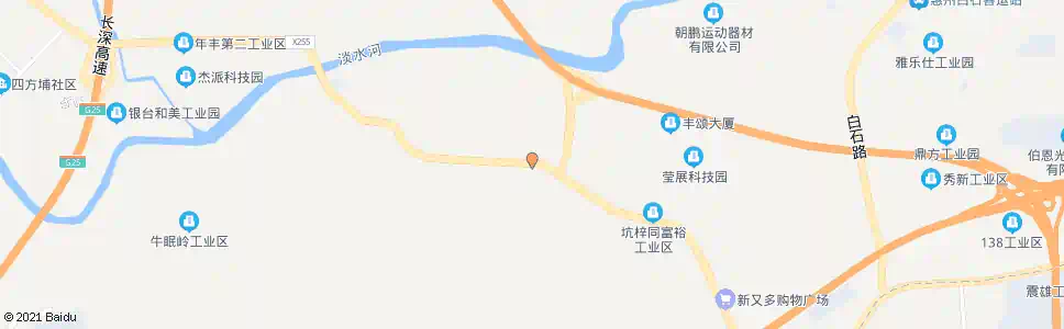 惠州吓陂村路口_公交站地图_惠州公交_妙搜公交查询2025