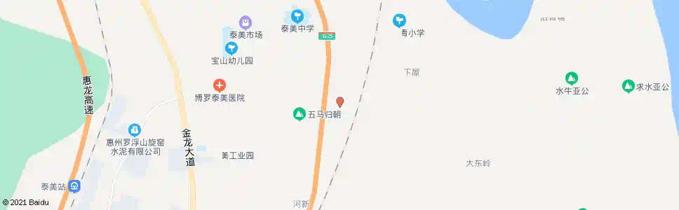 惠州柯树坳_公交站地图_惠州公交_妙搜公交查询2025