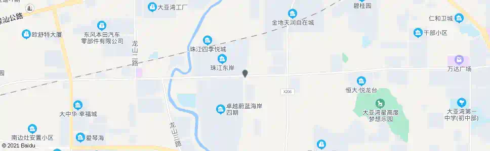 惠州珠江东岸_公交站地图_惠州公交_妙搜公交查询2025