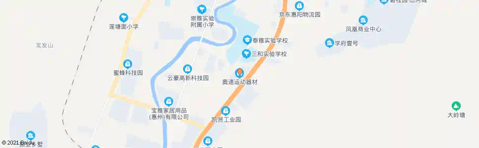 惠州奥速公司_公交站地图_惠州公交_妙搜公交查询2025