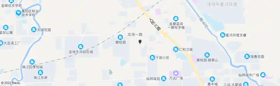 惠州聚合村_公交站地图_惠州公交_妙搜公交查询2025