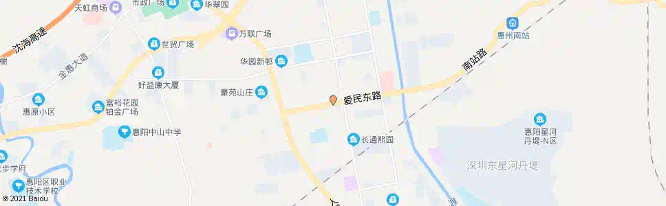 惠州惠阳房管一所_公交站地图_惠州公交_妙搜公交查询2025