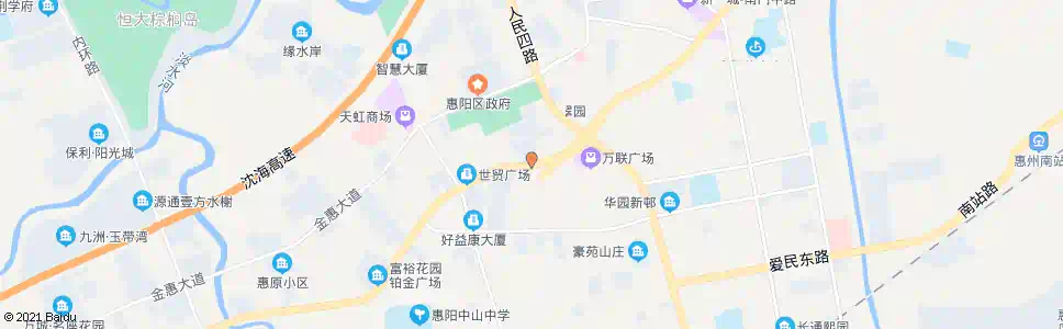 惠州隆基广场_公交站地图_惠州公交_妙搜公交查询2025