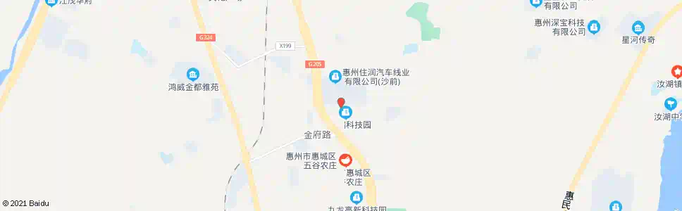 惠州住润电装厂_公交站地图_惠州公交_妙搜公交查询2025