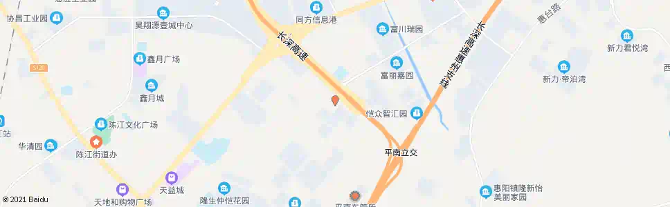 惠州平南信华厂_公交站地图_惠州公交_妙搜公交查询2025