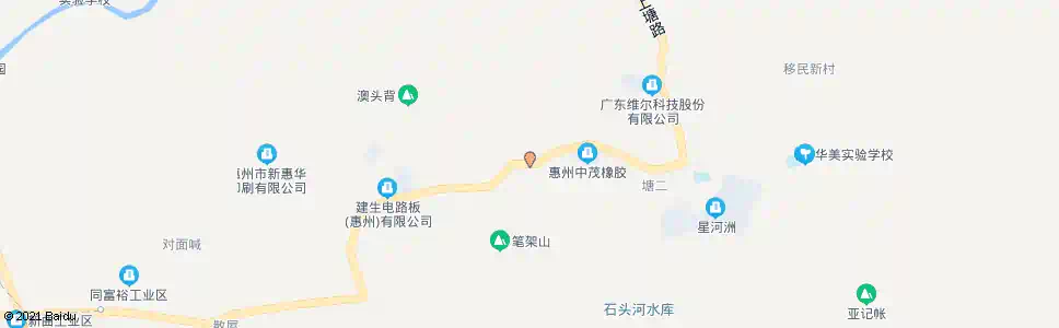 惠州塘田村_公交站地图_惠州公交_妙搜公交查询2025
