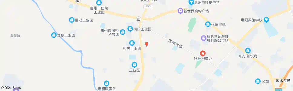 惠州翡翠工业园_公交站地图_惠州公交_妙搜公交查询2025