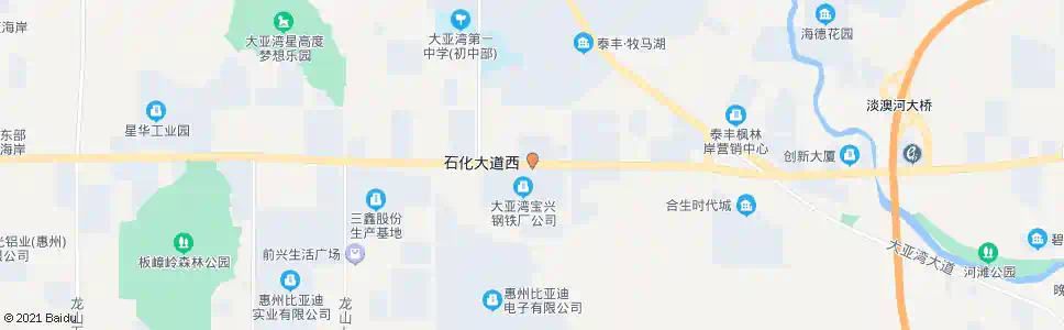惠州宝兴钢铁厂_公交站地图_惠州公交_妙搜公交查询2025