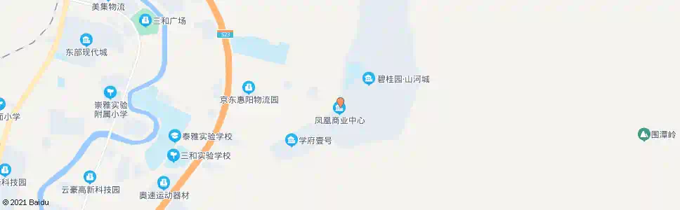 惠州碧桂园山河城_公交站地图_惠州公交_妙搜公交查询2025