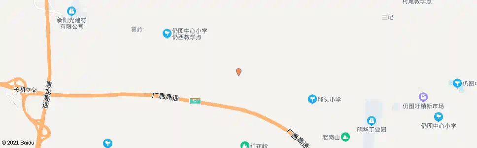 惠州仍西村_公交站地图_惠州公交_妙搜公交查询2025