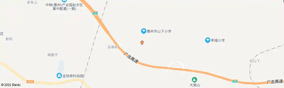 惠州燕子岭_公交站地图_惠州公交_妙搜公交查询2025