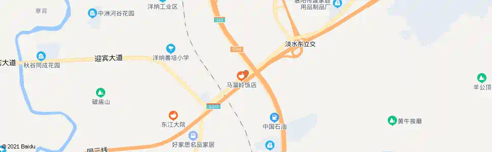 惠州马溜岭_公交站地图_惠州公交_妙搜公交查询2025