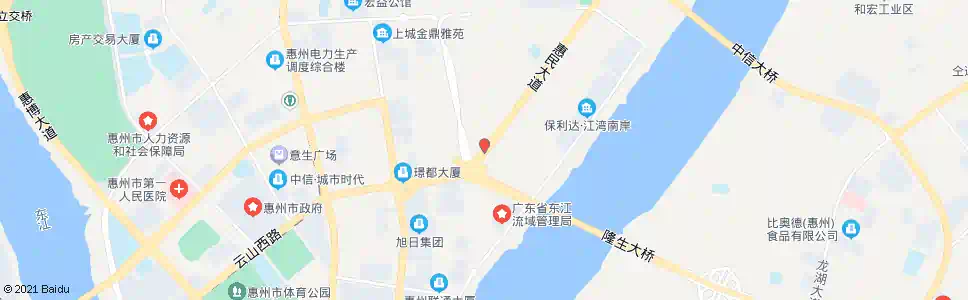 惠州惠民大道路口_公交站地图_惠州公交_妙搜公交查询2025