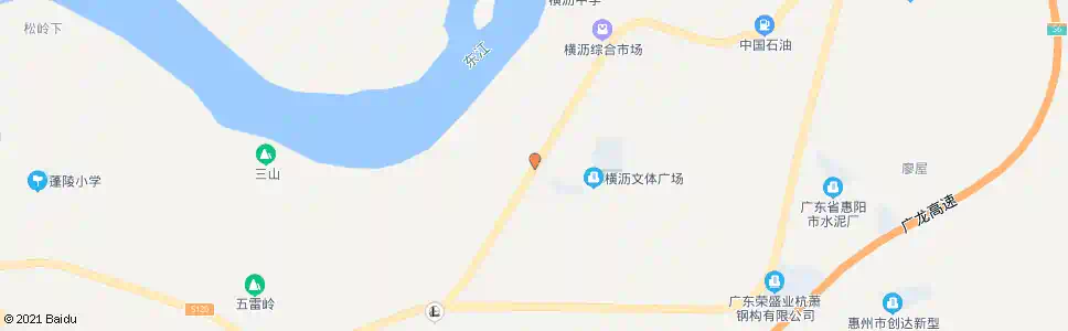 惠州横沥镇政府_公交站地图_惠州公交_妙搜公交查询2025