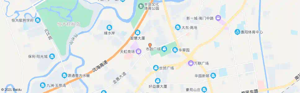 惠州惠阳大剧院_公交站地图_惠州公交_妙搜公交查询2025