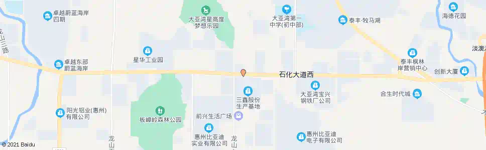惠州三鑫基地_公交站地图_惠州公交_妙搜公交查询2025