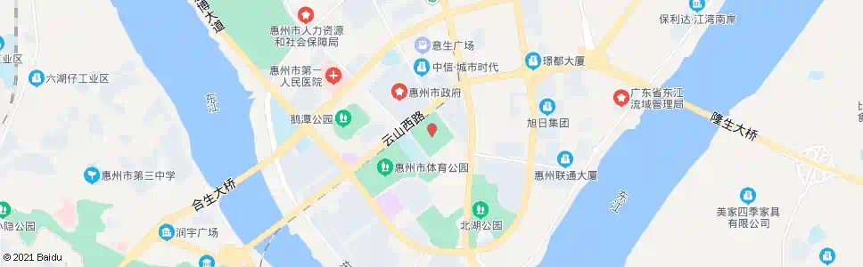 惠州市民乐园_公交站地图_惠州公交_妙搜公交查询2025