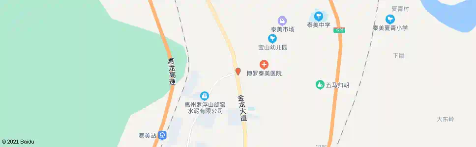 惠州泰美中队_公交站地图_惠州公交_妙搜公交查询2025