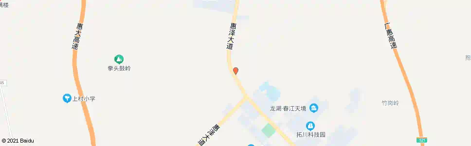 惠州七井村路口_公交站地图_惠州公交_妙搜公交查询2025