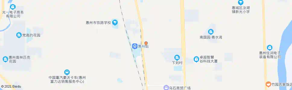 惠州城北客运站_公交站地图_惠州公交_妙搜公交查询2025