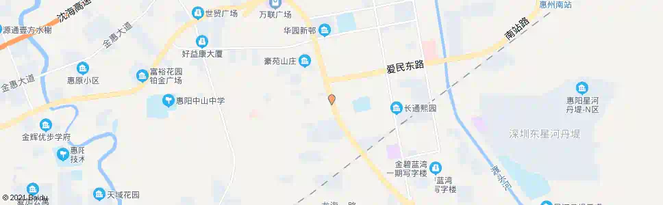 惠州玛莱妇产医院_公交站地图_惠州公交_妙搜公交查询2025