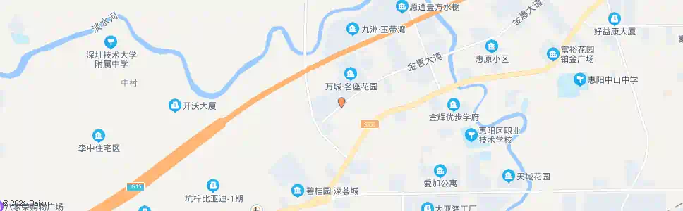 惠州真美制衣厂_公交站地图_惠州公交_妙搜公交查询2025