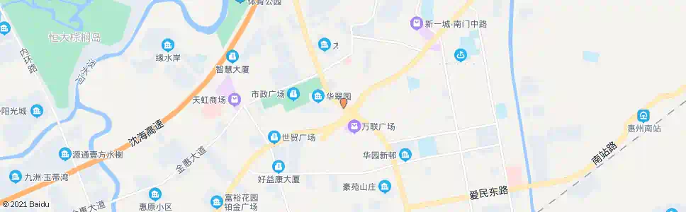惠州惠阳工商银行_公交站地图_惠州公交_妙搜公交查询2025