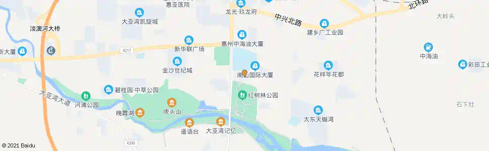 惠州大亚湾区管委会_公交站地图_惠州公交_妙搜公交查询2025