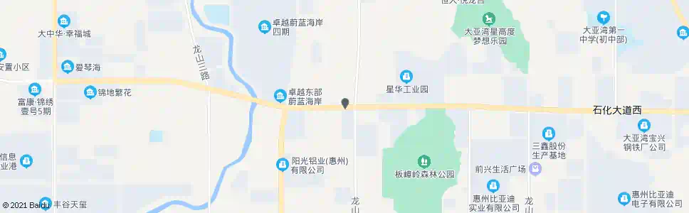 惠州上田村路口_公交站地图_惠州公交_妙搜公交查询2025