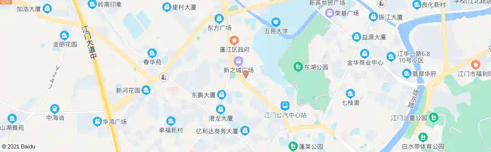 江门司法局站_公交站地图_江门公交_妙搜公交查询2025
