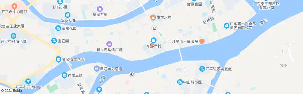 江门长师附小站_公交站地图_江门公交_妙搜公交查询2025