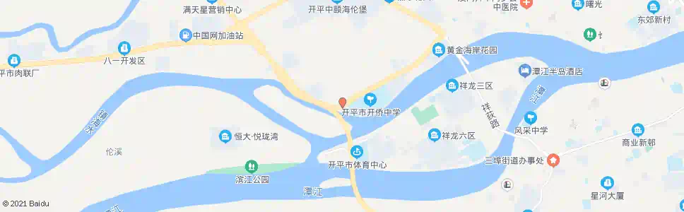 江门祝华坊站_公交站地图_江门公交_妙搜公交查询2025