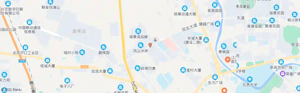 江门凤山水岸(中加柏仁)_公交站地图_江门公交_妙搜公交查询2025