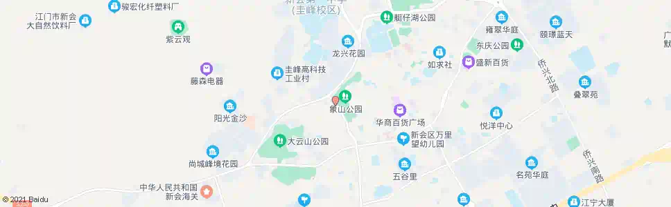 江门城西一路(新会旧车站)_公交站地图_江门公交_妙搜公交查询2025