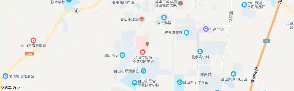 江门新昌中医院站_公交站地图_江门公交_妙搜公交查询2025