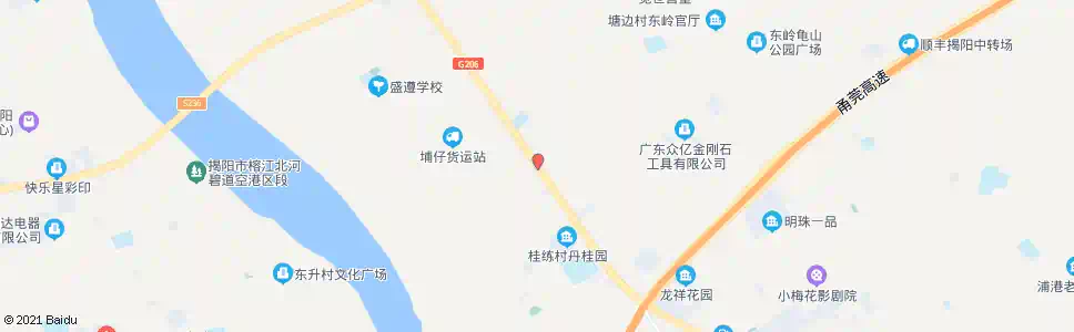 揭阳技工学校_公交站地图_揭阳公交_妙搜公交查询2025