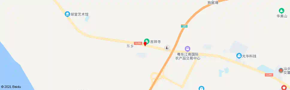 揭阳吉祥寺_公交站地图_揭阳公交_妙搜公交查询2025