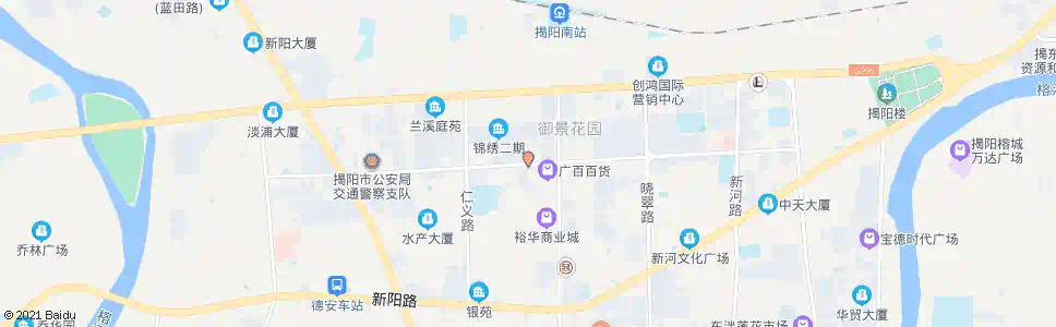 揭阳富榕宾馆_公交站地图_揭阳公交_妙搜公交查询2025