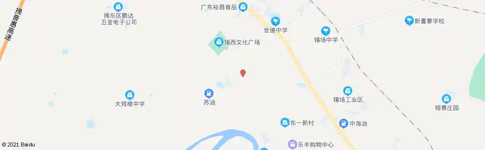 揭阳锡西村_公交站地图_揭阳公交_妙搜公交查询2025