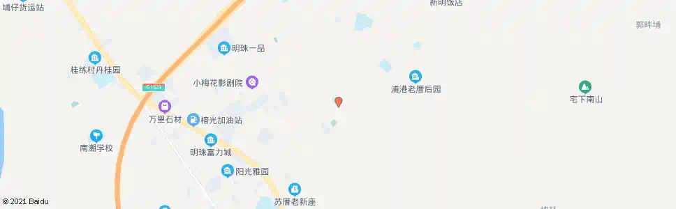 揭阳桃山_公交站地图_揭阳公交_妙搜公交查询2025