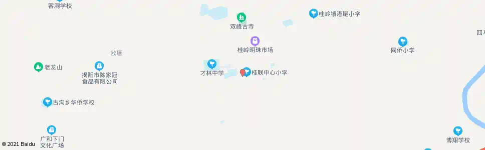 揭阳桂岭镇政府_公交站地图_揭阳公交_妙搜公交查询2025