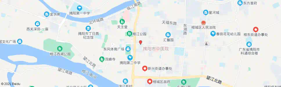 揭阳进贤门市场_公交站地图_揭阳公交_妙搜公交查询2025