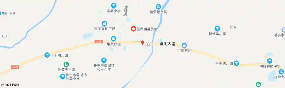 揭阳花园里_公交站地图_揭阳公交_妙搜公交查询2025