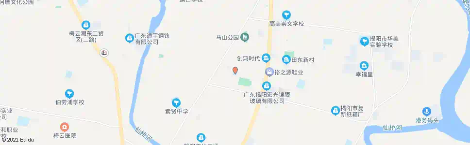 揭阳汕头大学西(旧校门)_公交站地图_揭阳公交_妙搜公交查询2025