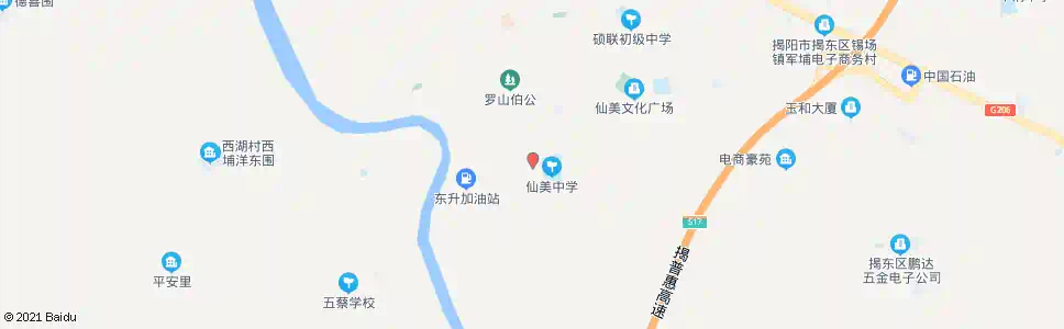 揭阳揭东邮政_公交站地图_揭阳公交_妙搜公交查询2025