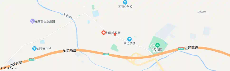 揭阳牌边村_公交站地图_揭阳公交_妙搜公交查询2025