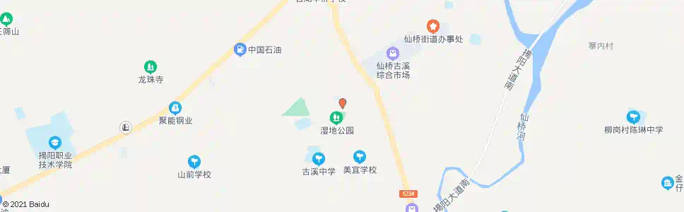 揭阳西岐学校_公交站地图_揭阳公交_妙搜公交查询2025