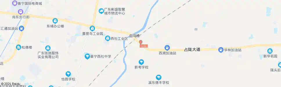 揭阳西湖村_公交站地图_揭阳公交_妙搜公交查询2025